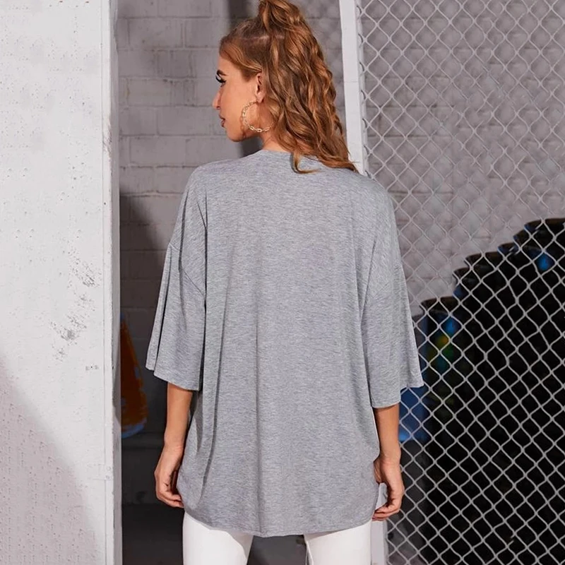 

Women Half Sleeve Car Print T-shirt Tops Ladies Casual Loose Summer Fashion Round Neck Loose Tops Popular Street Tops