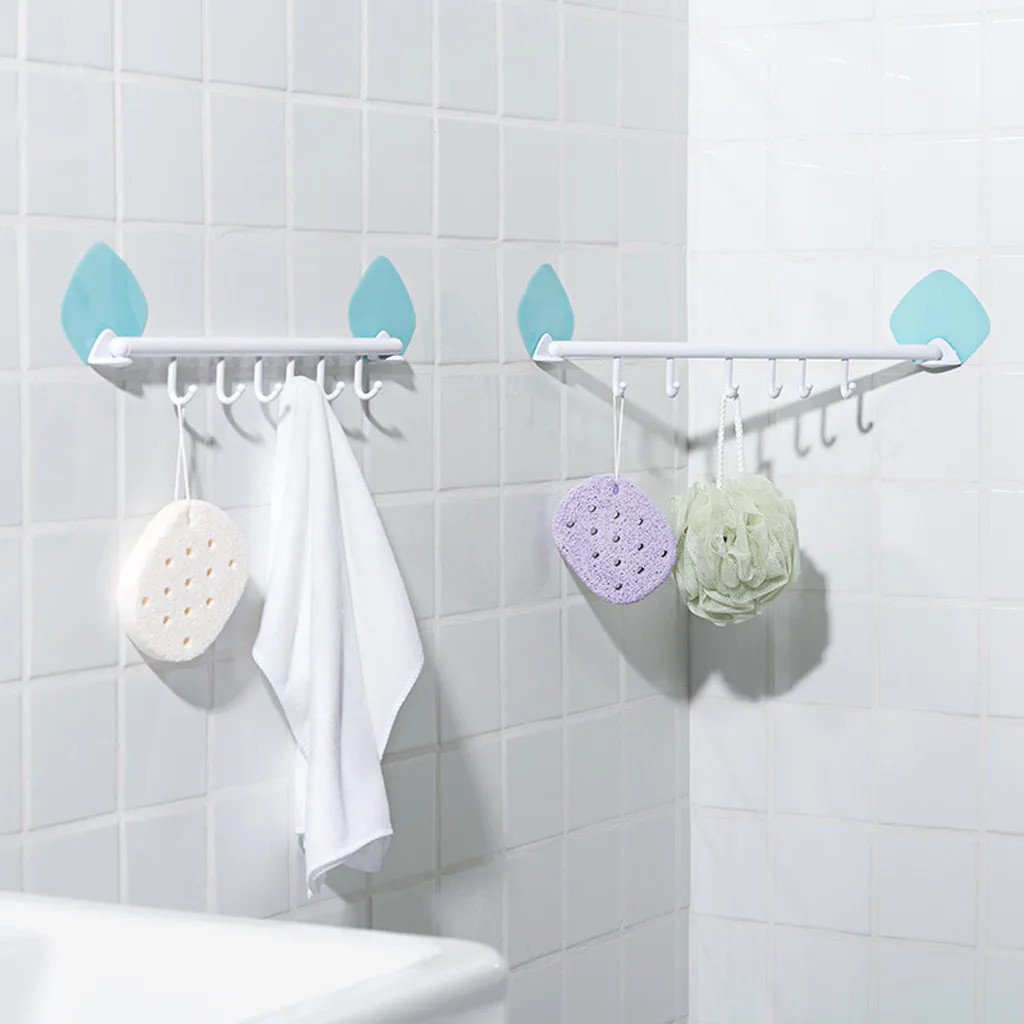 6 шт. крючков креативный крючок на клейкой основе для ванной комнаты кухни
