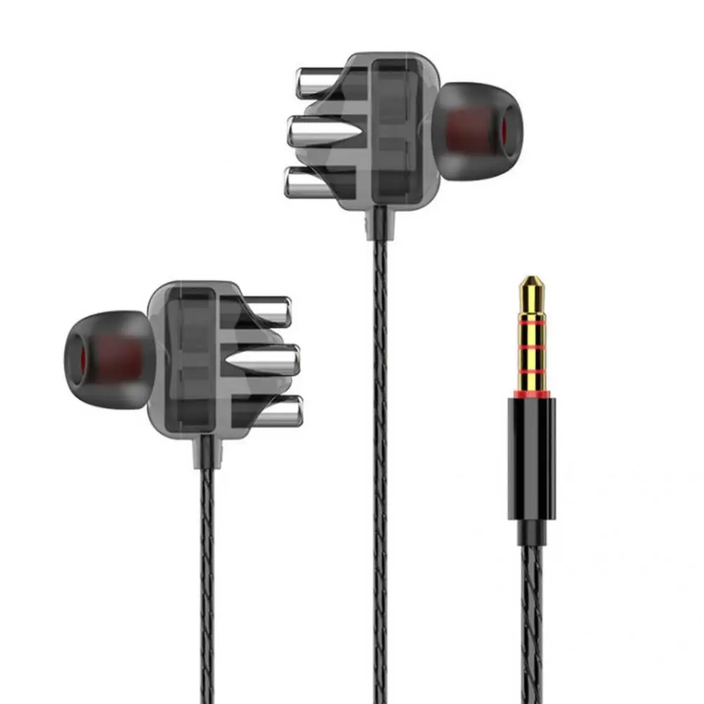 

Anti-winding ABS Multi-Core Moving Coil Sensitive Headphone Earbud for Gaming
