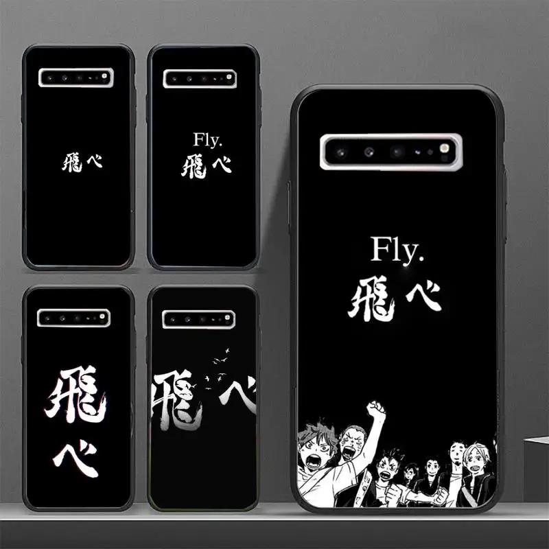 

Anime Haikyuu!! Fly Customer High Quality Phone Case for Samsung S7 edge S8 S9 S10 E S20 S30 plus ultra 5G Cover