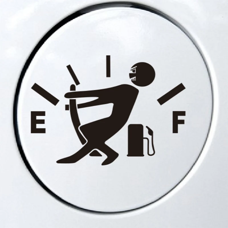 Универсальные забавные наклейки для автомобиля с высоким расходом газа на