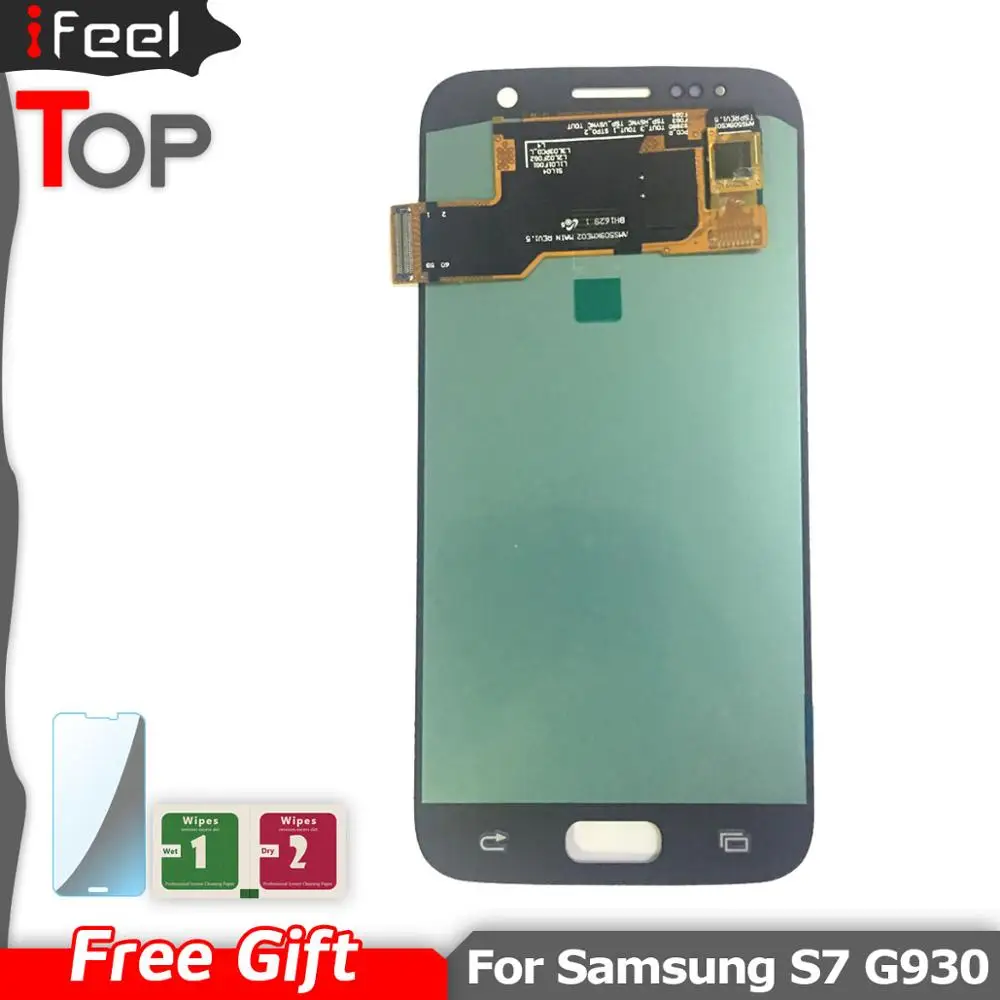 Высококачественный ЖК дисплей для SAMSUNG Galaxy S7 G930 G930F кодирующий преобразователь
