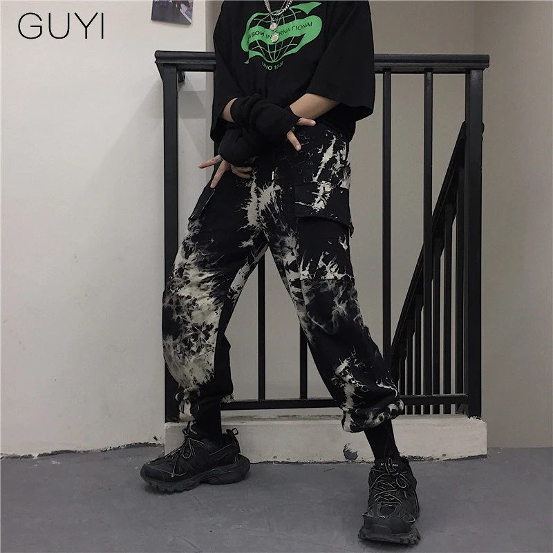 Уличные штаны для мужчин уличная одежда в стиле хип-хоп мужские свободные брюки