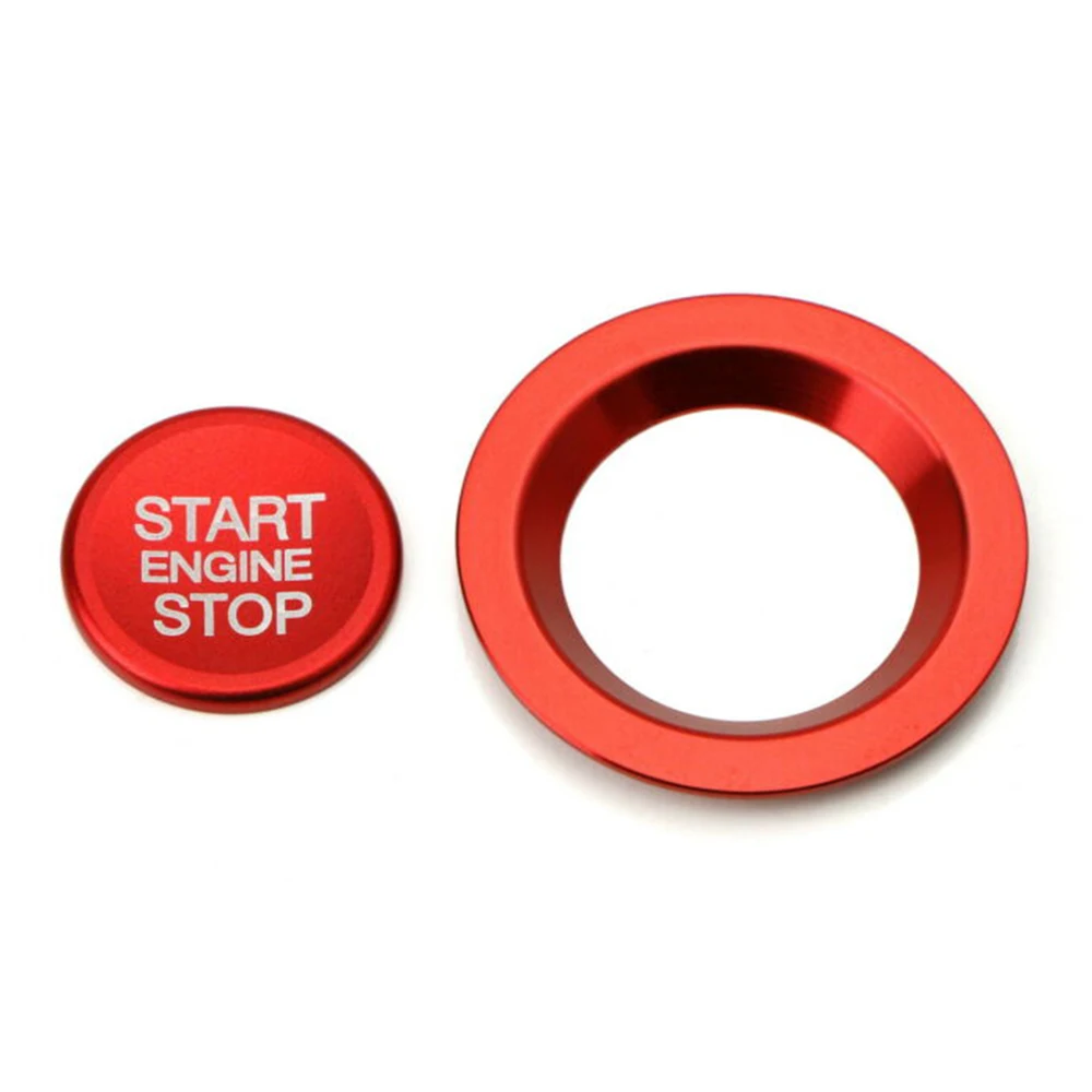 

FOR Land Rover Discovery 2018-up Buttons decorative cover Start Button W/ Ring
