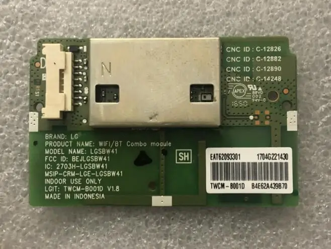 

For LG 60LG61CH-CD LCD TV accessories wireless network card WIFI module