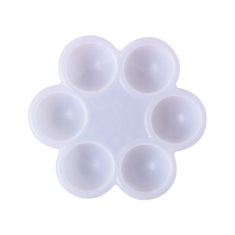 

6 Holes Eggs Storage Box Epoxy Resin Mold Jewelry Earrings Organizer Case Silicone Mould DIY Crafts Ornaments Mold