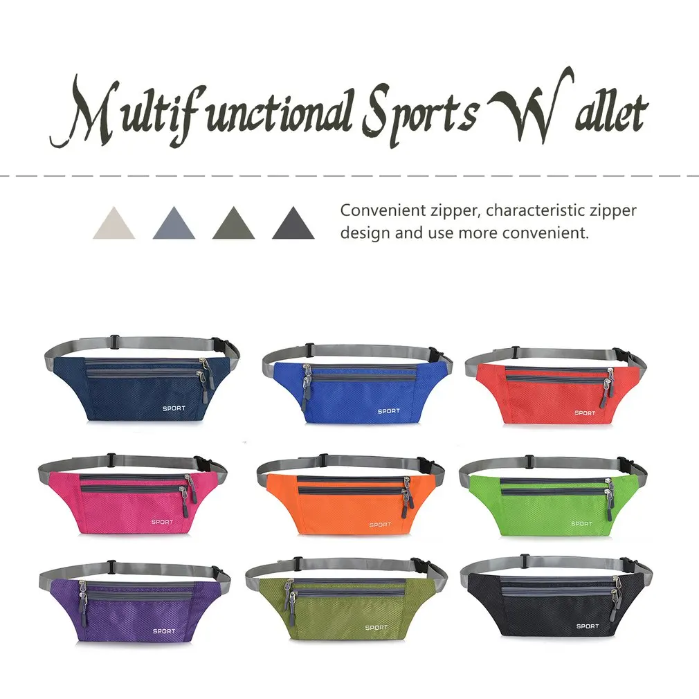 

Ultra-Thin Multi-Function Running Pockets Men'S Sports Outdoor Anti-Theft Pockets Women'S Travel Invisible Waterproof Belt