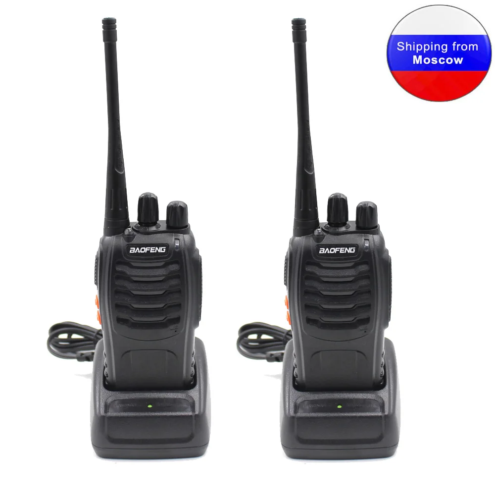 Портативная рация Baofeng BF 888S 5 Вт 1500 мАч 16 каналов км 2 шт.|radio baofeng 888s|radio baofengbaofeng bf-888s |