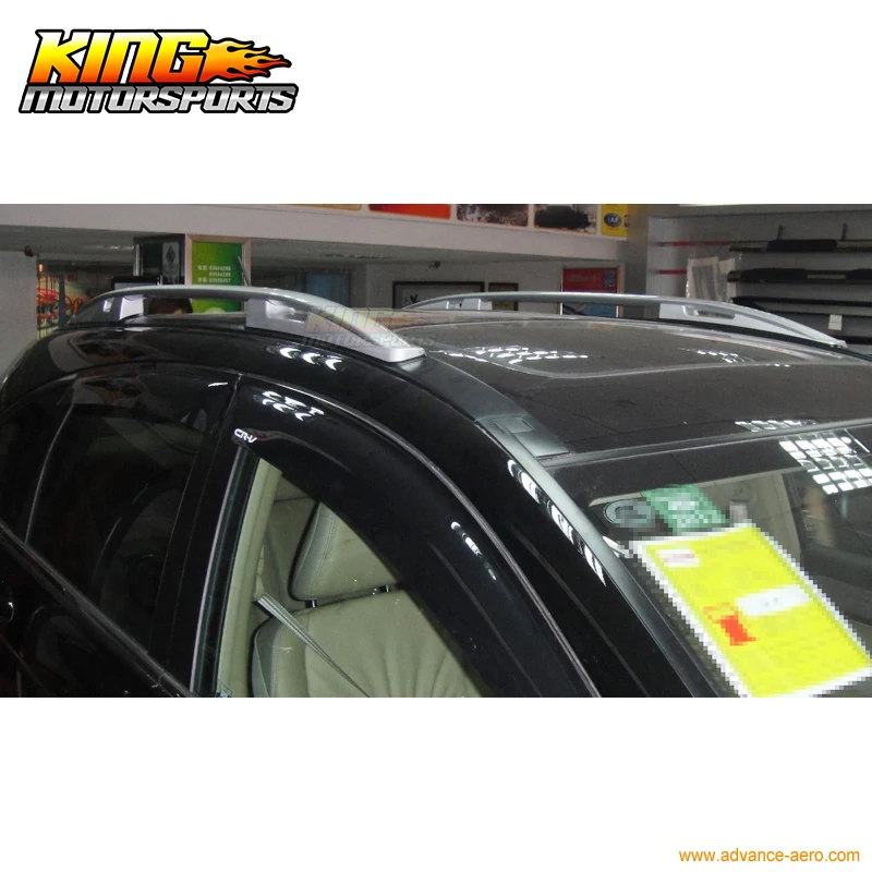 Подходит для 2007-2011 Honda CRV CR-V OE заводской стиль боковая рейка стойка крыши серебро |