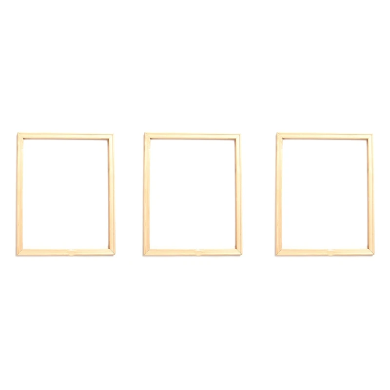 

3X 40X50 cm Wooden Frame DIY Picture Frames Art Suitable for Home Decor Painting Digital Diamond Drawing Paintings