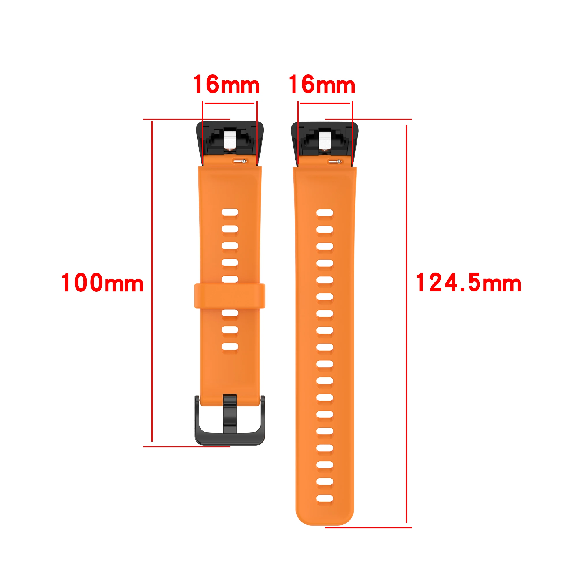 

Silicone Straps For Huawei Honor Band 6 Watchband Silica Gel Bands Honor6 Band6 Straps bracelet de montre Correa de reloj