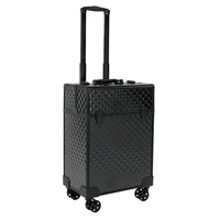 fashion sequin trolley makeup box tattoo embroidery nail beauty salon makeup with lock toolbox