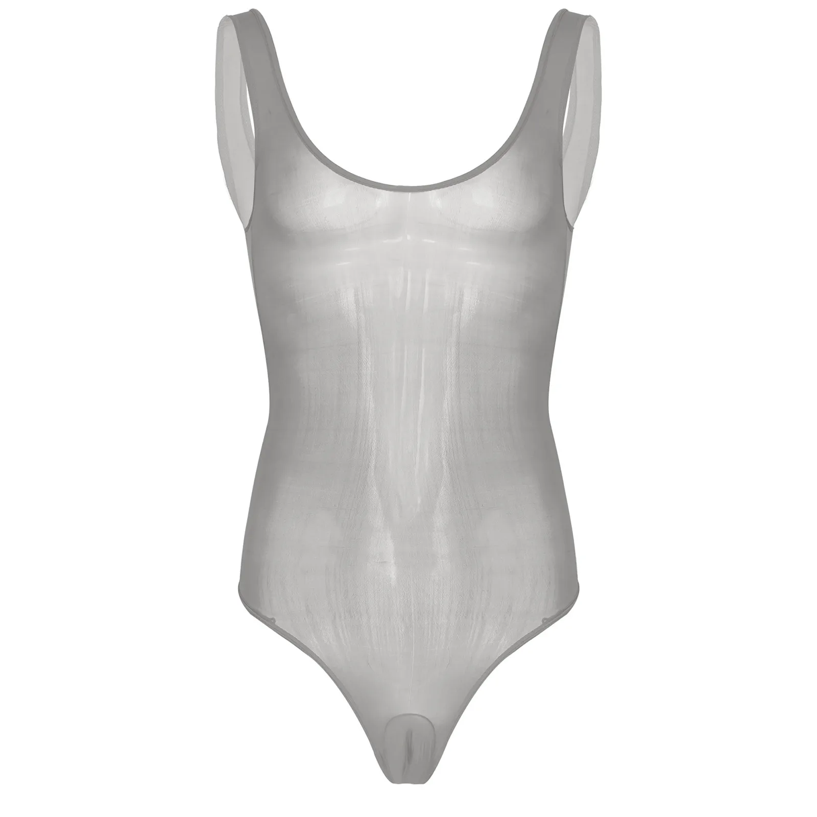 Пикантный мужской Блестящий купальник боди экзотическое нижнее белье без