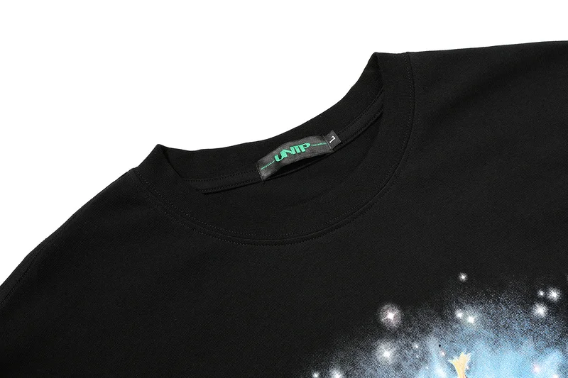 

High Quality Meteorite Printing sweatshirts hip-hop oversize Sweatshirt Men Women O-Neck Hoodie