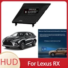 Автомобильный дисплей на лобовое стекло HUD, автомобильные электронные профессиональные аксессуары, автомобильные аксессуары, подключи и работай, система сигнализации для Lexus RX