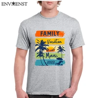 100 cotton maui hawaii graphic t shirt hawaiian vacation 2022 matching vintage funny vacation t shirt men casual streetwear