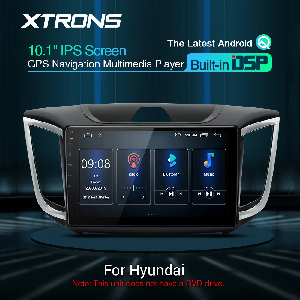 XTRONS 10 1 &quotВстроенный DSP новейший Android IPS экран навигации мультимедийный плеер для