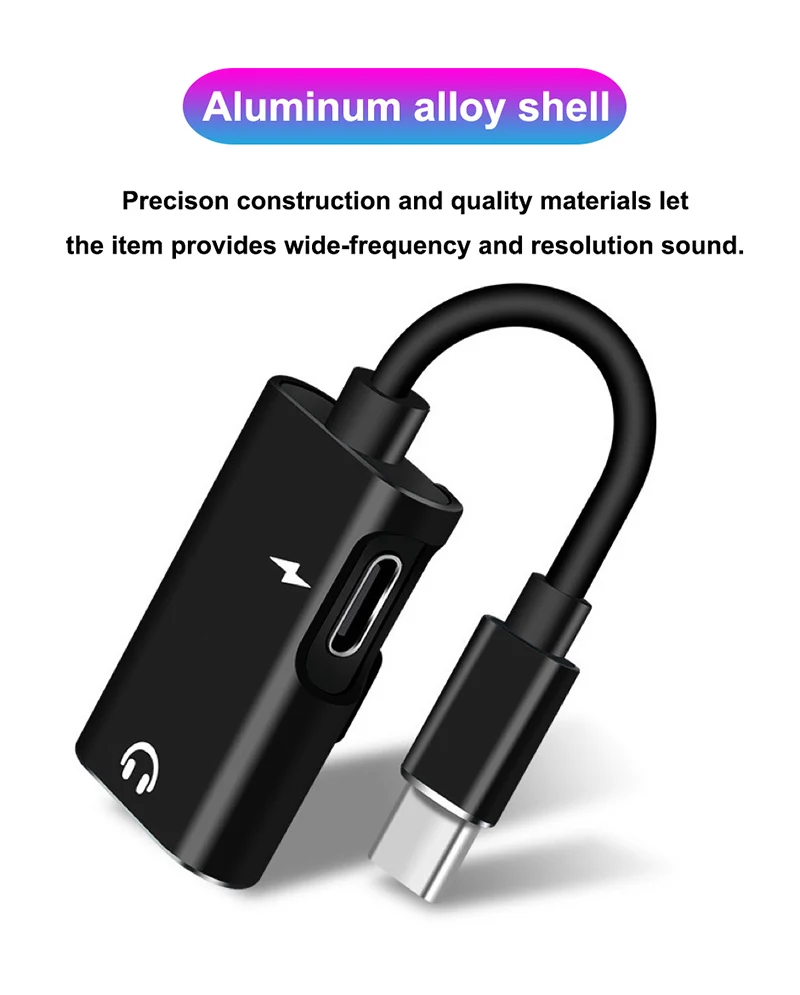 Кабель-Разветвитель для наушников USB Type-C на разъем 3 5 мм | Электроника