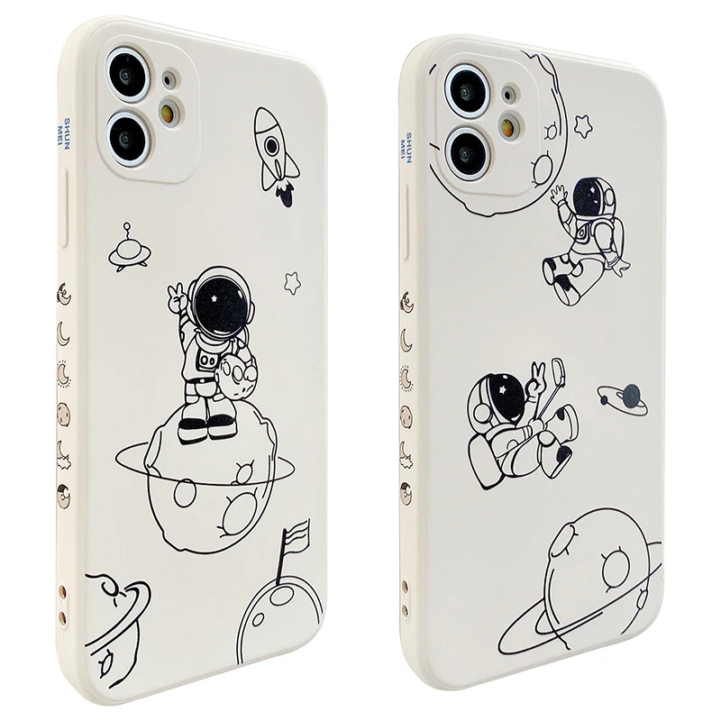 Мягкий силиконовый чехол для iphone 12 MiNi 7 8 plus 11 Pro X XS XR MAX 10 SE | Мобильные телефоны и
