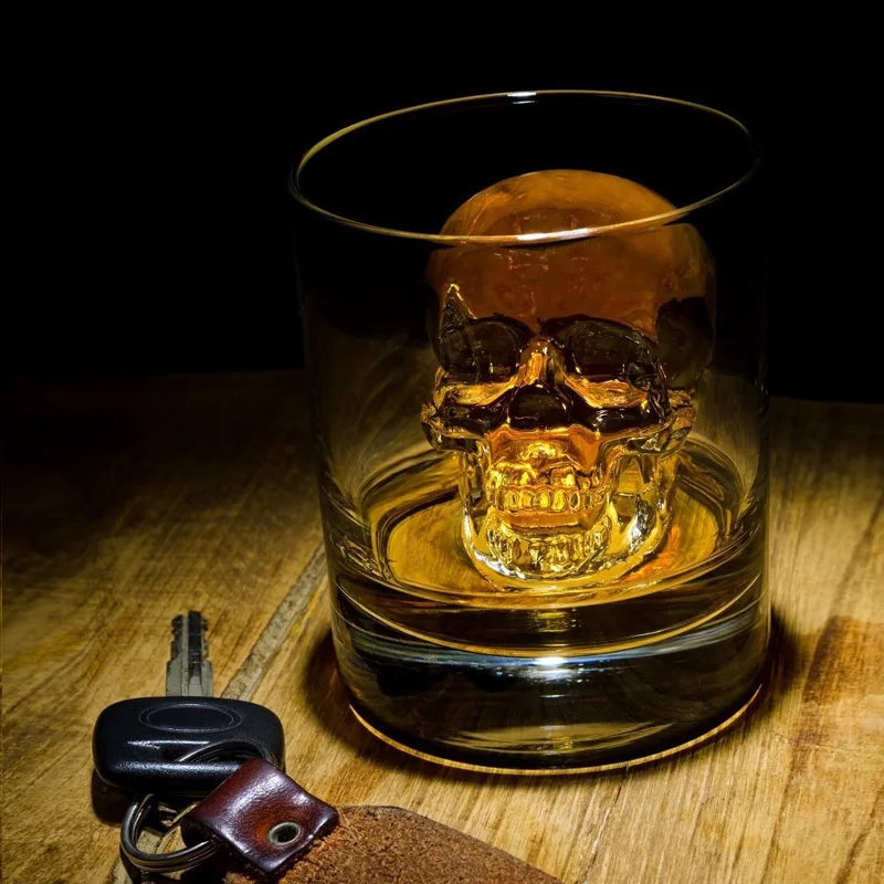 

3D Skull Silicone Mold Ice Cube Maker Chocolate Mould Tray Ice Cream DIY Tool Whiskey Wine Cocktail Ice Cube Best Sellers New