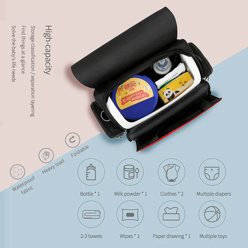 Jual Disney Kursi Makan Tas Tahan Air Tas Popok Untuk Ibu Bersalin Mengganti Popok Tas Ransel Untuk Bayi Bayi Perjalanan Ibu Gelandangan Tas Bersalin