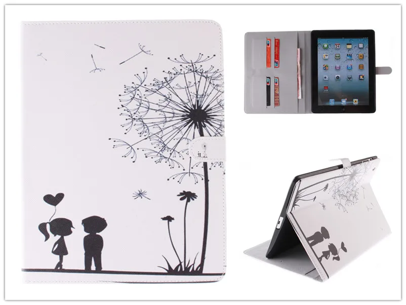 Чехол из искусственной кожи с рисунком девушки тигра Льва совы для iPad Mini 4 Кожаные