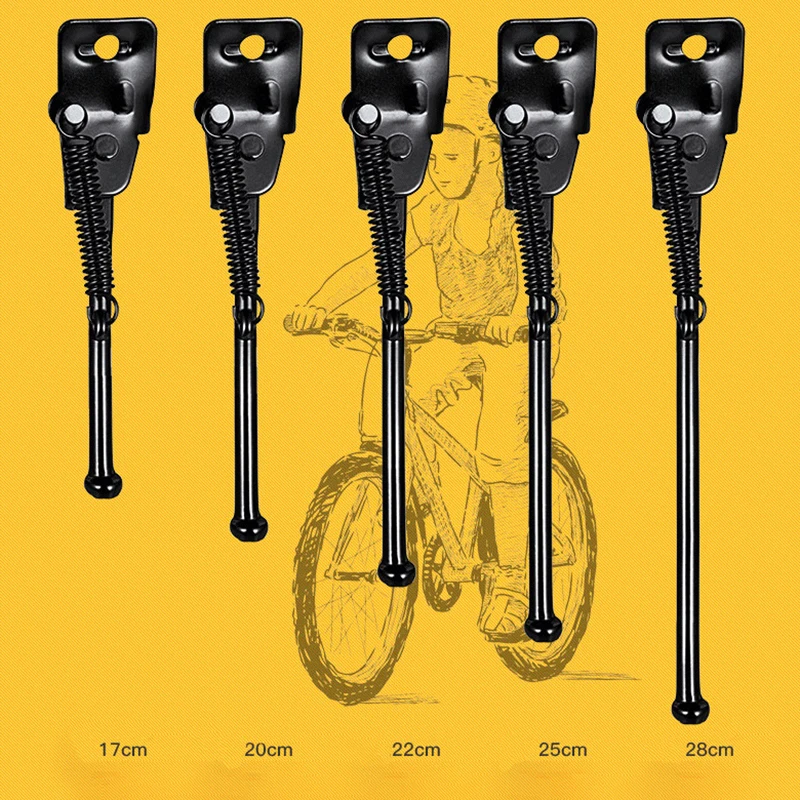 

Children Bike Parking Stand Bike Side Kickstand Foot 12/14/16/18/20 Inch Children's Bicycle Spring Safety Parking Stand Support