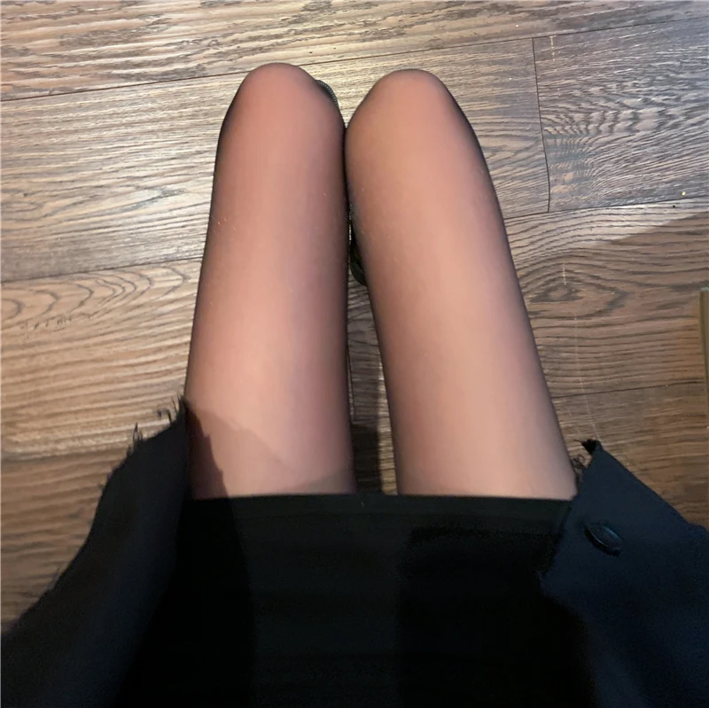 

Silk stockings women's bright silk white thin pantyhose