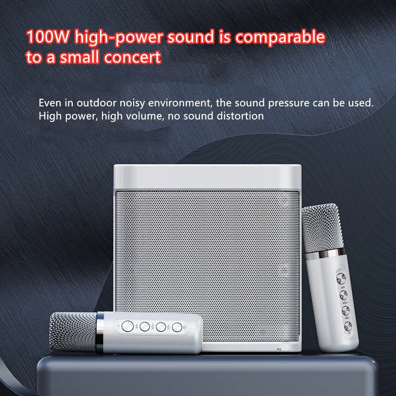 

Platinum Code YS-203 Wireless Microphone Microphone Bluetooth Audio One Outdoor Family Party Set K Song Live Artifact