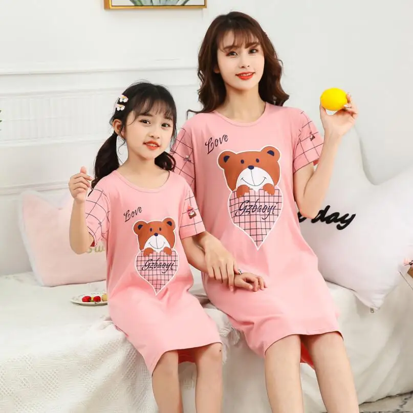 Счастливого Рождества на маму детская одежда для сна пижама маленькой девочки