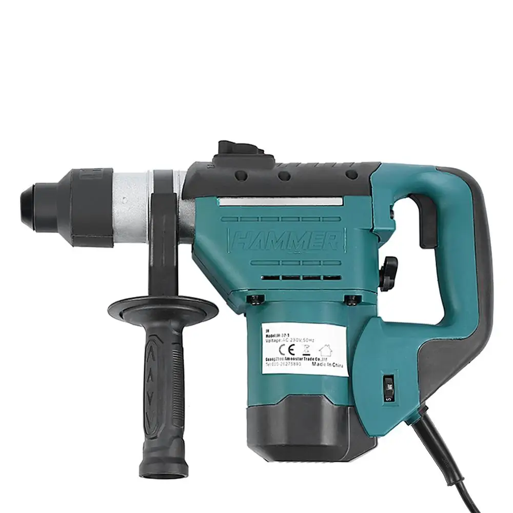 Набор промышленных электрических молотков 1050 Вт с аксессуарами для дрели