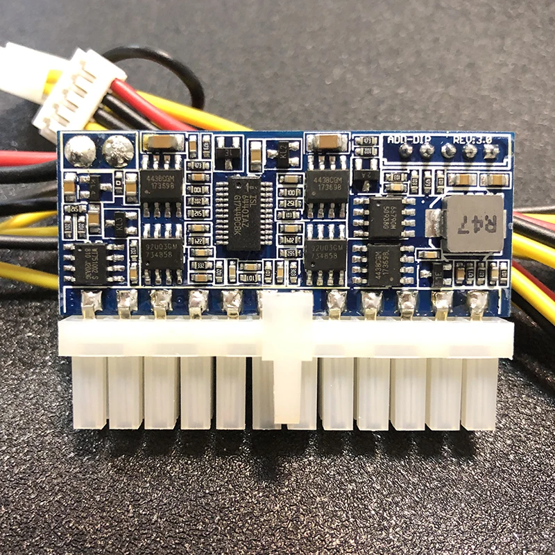 DC ATX PSU пиковое значение 12 в 250 Вт Pico переключатель 24pin mini itx dc atx Майнинг кабель