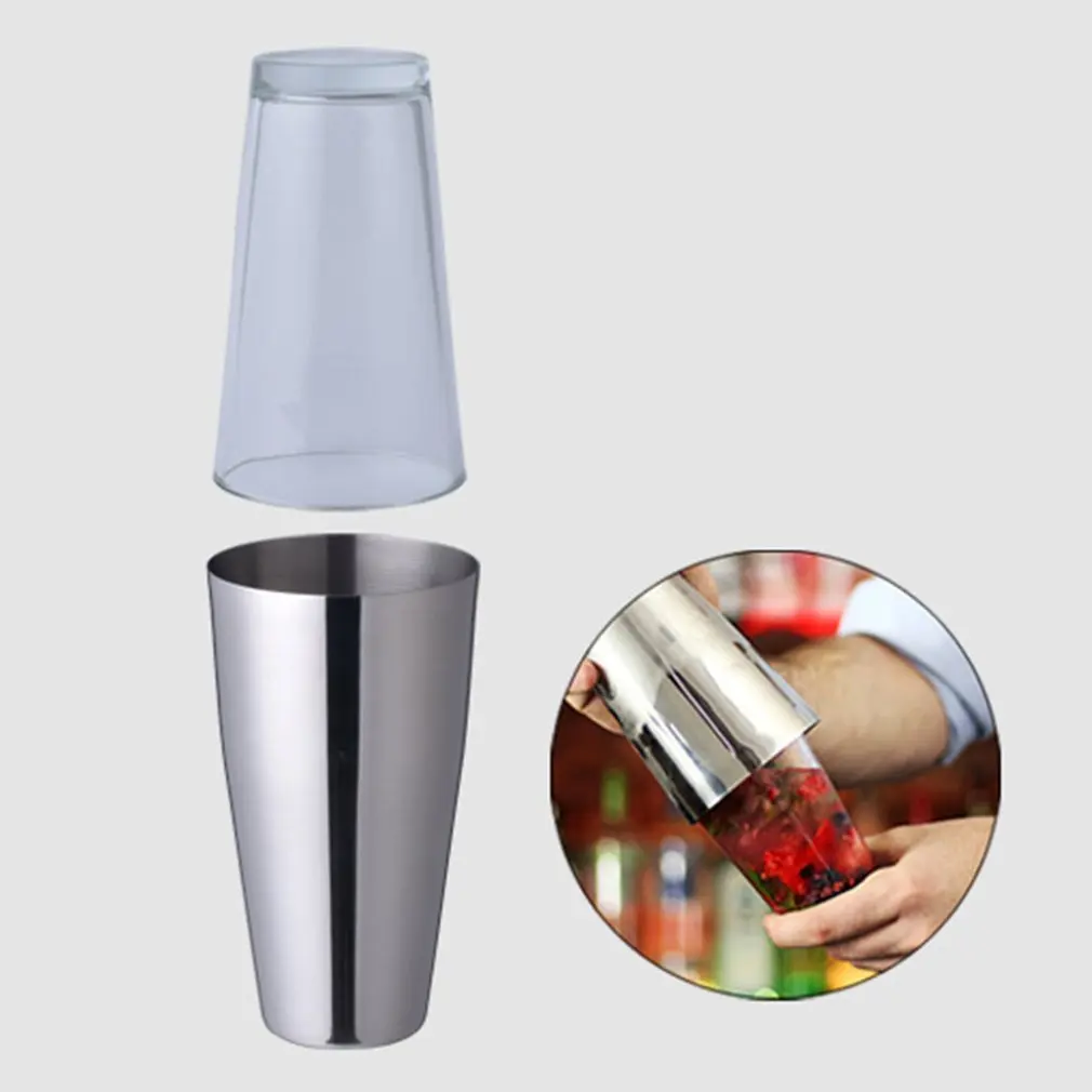 

Boston Cocktail Shaker Bartender Stainless Steel Martini Shaker Drink Shaker Drink Mixer Cocktail Strainer Bar Tools
