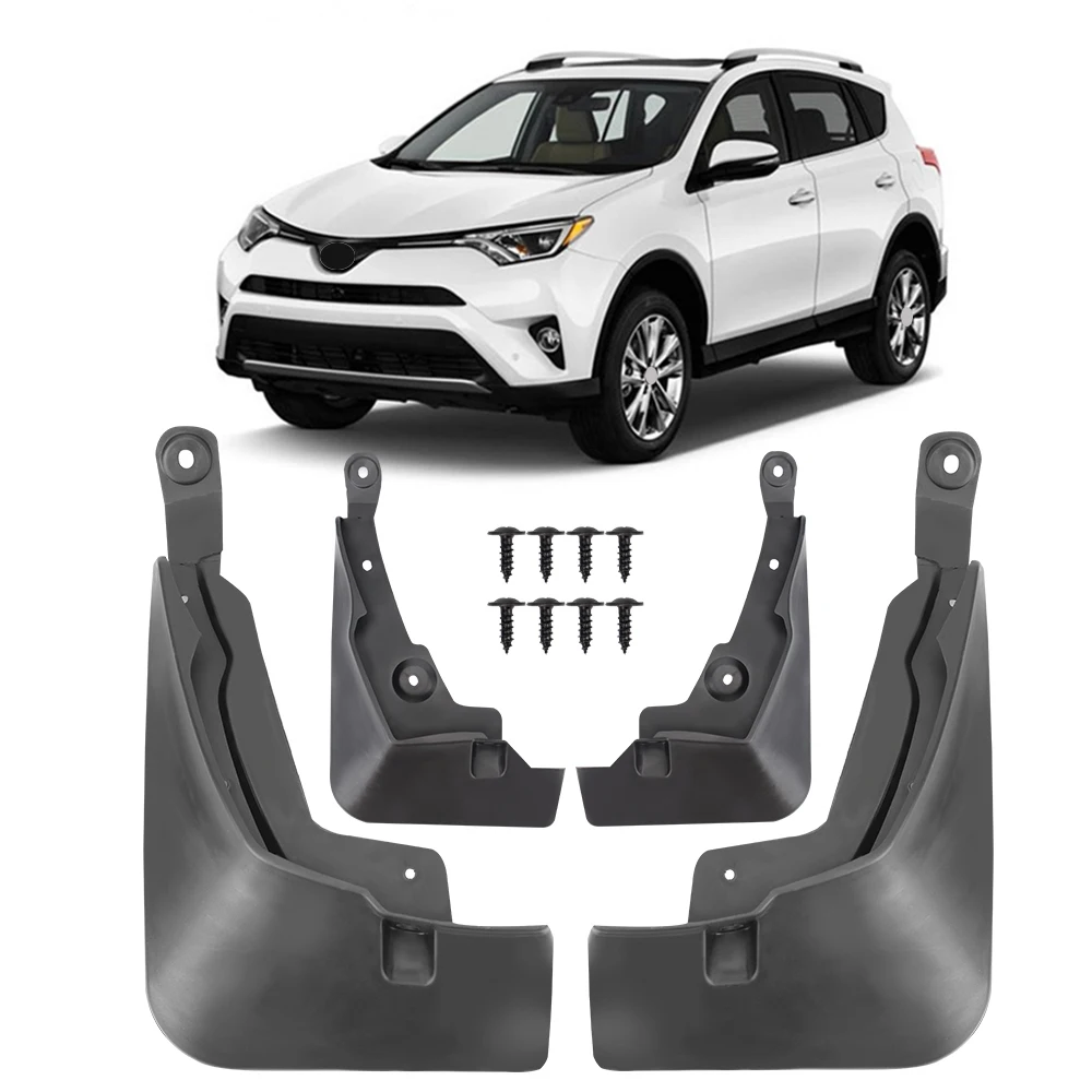 

Автомобильные аксессуары, устойчивые к царапинам, полипропиленовые брикеты, брызговики, защита от грязи, прочные для Toyota RAV4 2020 4 шт./компл.