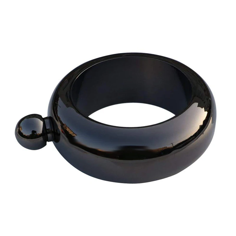 Bangle Bracelet Flask 3.5 Oz.(Black) | Дом и сад