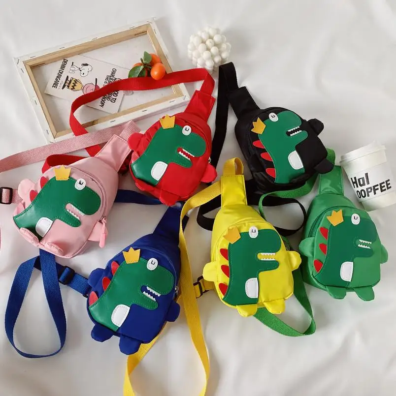 Детская нагрудная сумка на молнии для мальчиков и девочек многофункциональная