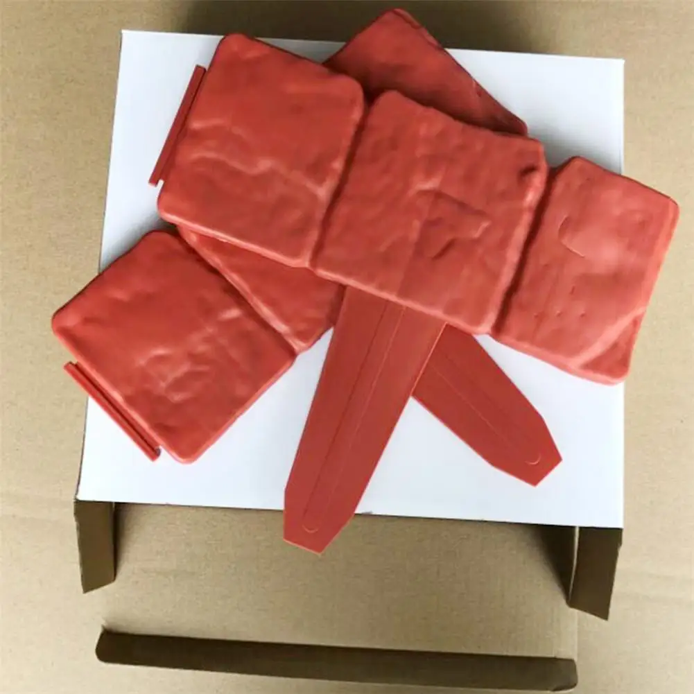 20 шт. имитация мрамора забор Садоводство заземление края DIY декоративный сад