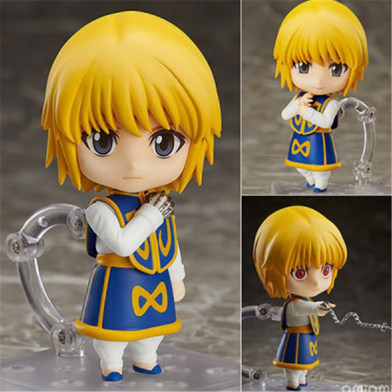 10cm Anime Hunter X Action Figure Change Face Ver. 1184 Killua Zoldyck 1185 Kurapika PVC Collectible Model Toy Gift | Игрушки и хобби