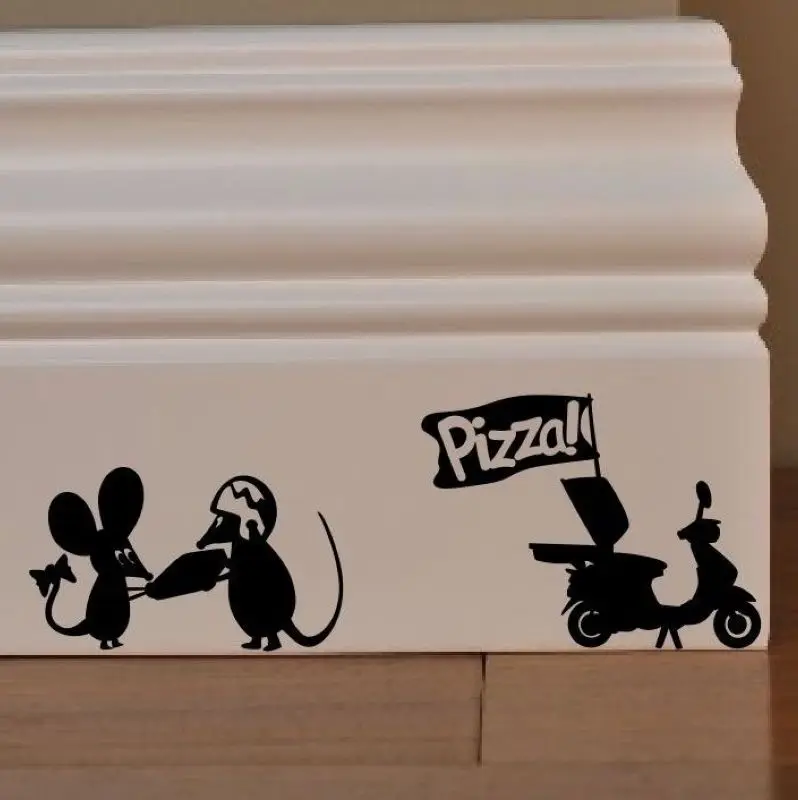 Экспресс-наклейка &quotПицца&quot ресторанная наклейка плакат виниловые