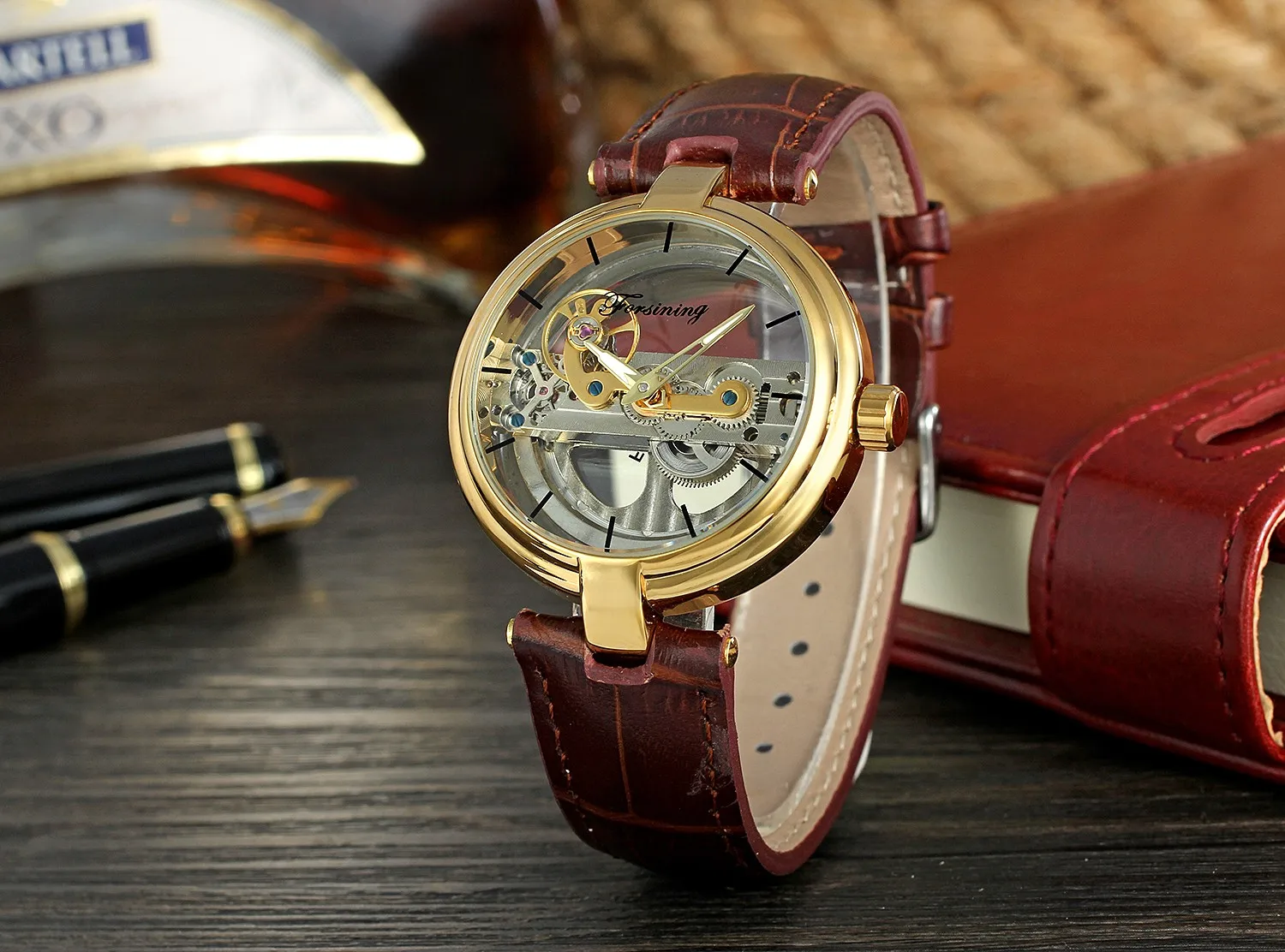 Ультратонкие серебряные автоматические механические мужские часы Tourbillon из натуральной кожи ремешок прозрачный циферблат спортивные часы мужские Relojes