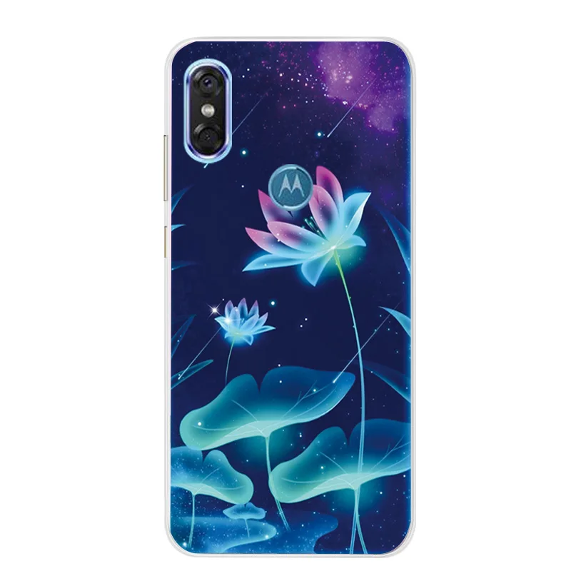 Чехол для Motorola One Power Animal Cat Milu Lotus Gold Eyes Game Over индивидуальность P30 Note Cover Shell|Бамперы|