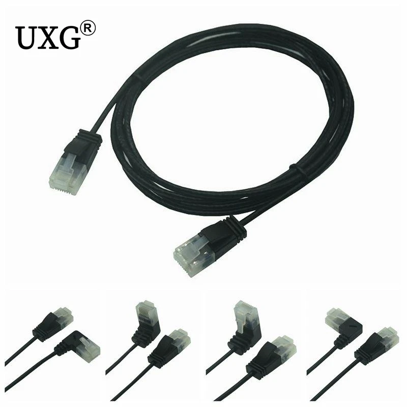 

Компьютерный сетевой кабель Cat6a, высокоскоростной UTP Сверхтонкий сетевой кабель 8P8C, чистая медь, бытовой 1000 Мбит/с