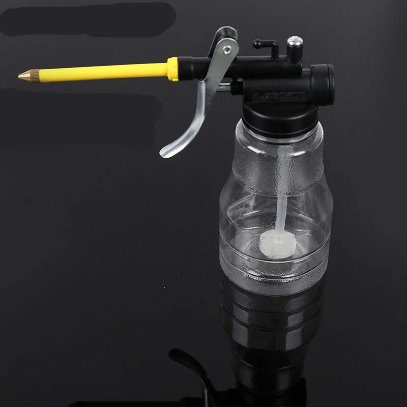 Масленка смазки пластиковый машинный насос прозрачный смазочный пистолет шланг