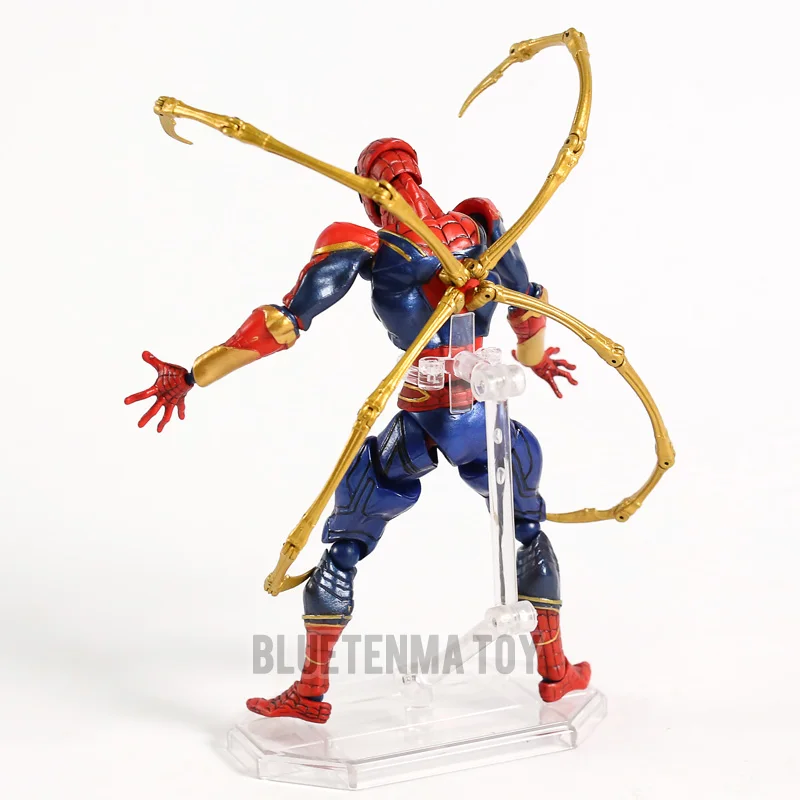 Revoltech серия Мстители Endgame Человек паук фигурка игрушка паук: далеко от дома
