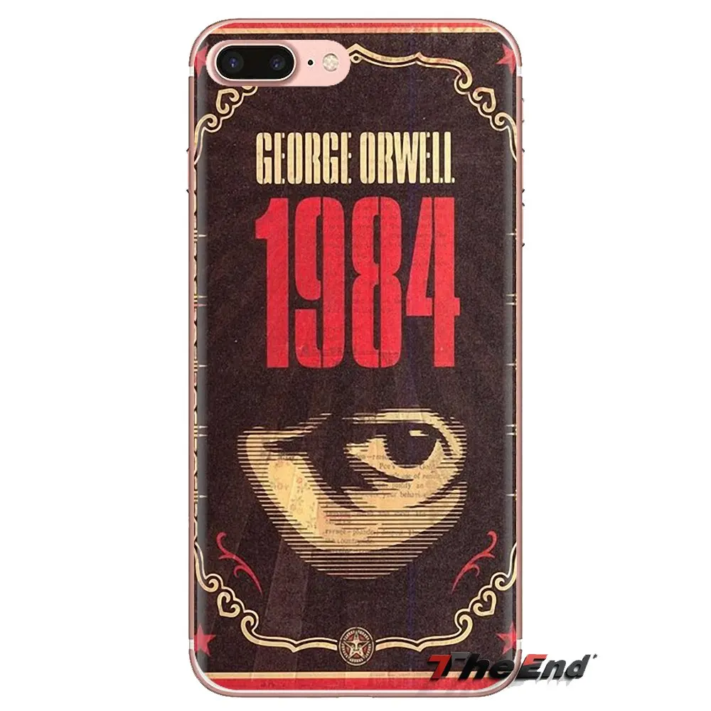 For Huawei Nova 2 3 2i 3i Y6 Y7 Y9 Prime Pro GR3 GR5 2017 2018 2019 Y5II Y6II 1984 George Orwell book Silicone Phone Shell Cases |