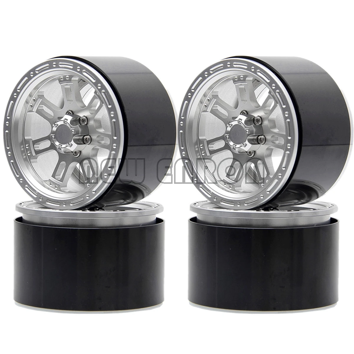 Новые ENRON 4 шт. металлические колесные диски ступицы 2," подходят для RC Rock Crawler Axial Wraith YETI SCX10 RR10 TRX4 TRX-4 KM2 90045 90031 90020