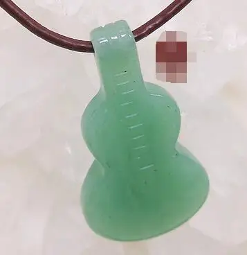 Украшение в виде гитары из натурального камня кулон для мужчин и женщин |