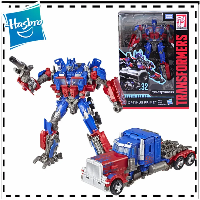 Фигурка героя фильма Hasbro Трансформеры SS32 Optimus Prime SS33Bonecrusher Voyager Коллекционная