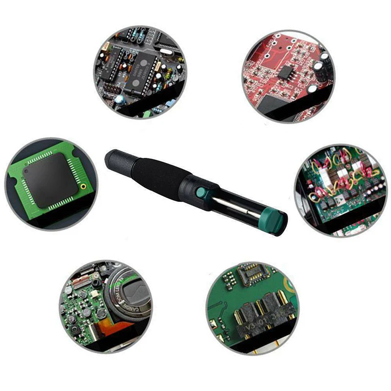 

Desoldering Solder Sucker Soldering Pump Suction Tin Vacuum Removal Tool STSF666