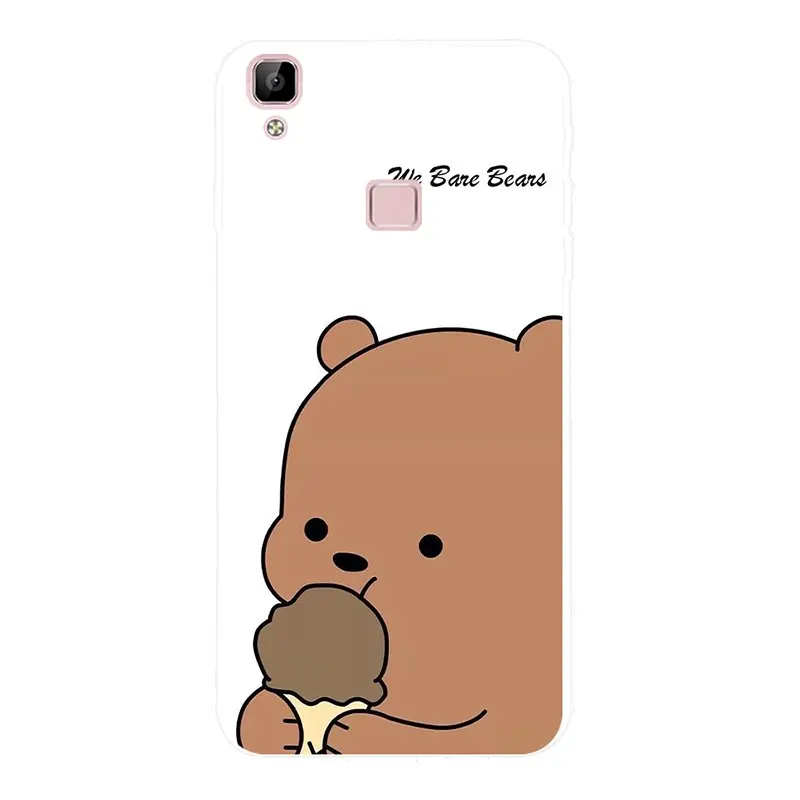 Силиконовый мягкий ТПУ чехол Bear 2 для Vivo X21 X23 NEX A V11 V11i Z3 Z3i Y91 Y93 Y95 без отпечатков